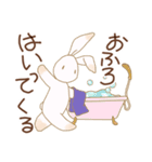 考えこまないうさぎ（個別スタンプ：12）