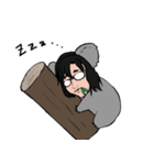 コアラのアキちゃん（個別スタンプ：1）
