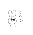 ちょっとアホなうさぎ（個別スタンプ：37）
