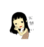 女の子用スタンプ♥恋する乙女編（個別スタンプ：4）