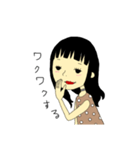 女の子用スタンプ♥恋する乙女編（個別スタンプ：6）