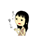 女の子用スタンプ♥恋する乙女編（個別スタンプ：16）