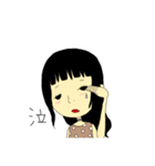 女の子用スタンプ♥恋する乙女編（個別スタンプ：22）