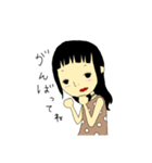 女の子用スタンプ♥恋する乙女編（個別スタンプ：24）
