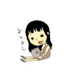 女の子用スタンプ♥恋する乙女編（個別スタンプ：30）
