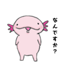 敬語のウーパールーパー（個別スタンプ：10）
