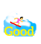 GO GOサーファー（個別スタンプ：2）