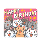 かわいい！ラクガキねこスタンプ♪第3弾（個別スタンプ：37）