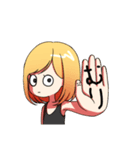 マジで無理な子（個別スタンプ：8）