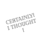 可愛い英語#使い分け（個別スタンプ：7）