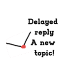可愛い英語#使い分け（個別スタンプ：10）