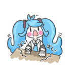 雪子のミクさんスタンプ【初音ミク】（個別スタンプ：5）