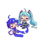 KAITOと初音ミク（個別スタンプ：3）