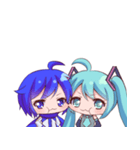 KAITOと初音ミク（個別スタンプ：7）