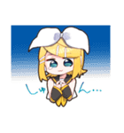 そーまの鏡音リン/鏡音レンと仲間たち（個別スタンプ：3）