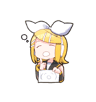 そーまの鏡音リン/鏡音レンと仲間たち（個別スタンプ：11）