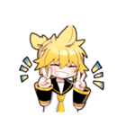 そーまの鏡音リン/鏡音レンと仲間たち（個別スタンプ：33）