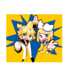そーまの鏡音リン/鏡音レンと仲間たち（個別スタンプ：38）