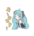 じゃむの 初音ミク スタンプ♡（個別スタンプ：12）