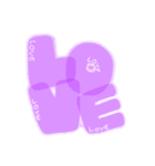 LOVEをあなたに。（個別スタンプ：4）