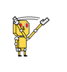 最先端のロボット（個別スタンプ：9）