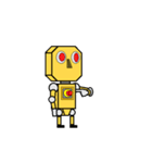 最先端のロボット（個別スタンプ：34）