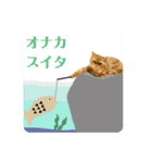 おしゃカワ猫スタンプ（個別スタンプ：18）