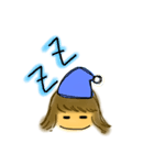 日常スタンプー女の子ー（個別スタンプ：4）