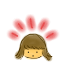 日常スタンプー女の子ー（個別スタンプ：5）