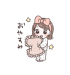 毎日使える外ハネちゃんスタンプ（個別スタンプ：6）