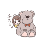 毎日使える外ハネちゃんスタンプ（個別スタンプ：13）