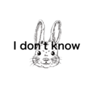 Bad mouth Rabbit(バッドマウスラビット)（個別スタンプ：6）