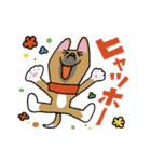 お茶目なmix鼻黒ワンコ（立ち耳）（個別スタンプ：16）