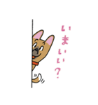 お茶目なmix鼻黒ワンコ（立ち耳）（個別スタンプ：17）