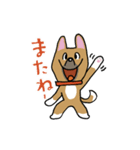 お茶目なmix鼻黒ワンコ（立ち耳）（個別スタンプ：39）