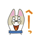 お茶目なmixぶちワンコ（立ち耳）（個別スタンプ：9）