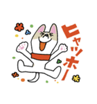 お茶目なmixぶちワンコ（立ち耳）（個別スタンプ：16）