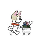 お茶目なmixぶちワンコ（立ち耳）（個別スタンプ：20）