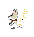 お茶目なmixぶちワンコ（立ち耳）（個別スタンプ：31）