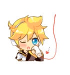 KAITO＆鏡音レンのやりとりスタンプ（個別スタンプ：20）