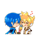 KAITO＆鏡音レンのやりとりスタンプ（個別スタンプ：24）