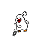 白文鳥さん。（個別スタンプ：2）