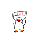 白文鳥さん。（個別スタンプ：15）