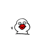 白文鳥さん。（個別スタンプ：18）