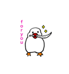 白文鳥さん。（個別スタンプ：26）