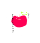 わたしのりんご＿watashi no ringo（個別スタンプ：1）