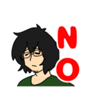 ボサ髪男子2（個別スタンプ：5）