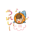 金魚のあいさつ（個別スタンプ：8）