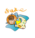 金魚のあいさつ（個別スタンプ：14）