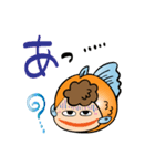 金魚のあいさつ（個別スタンプ：24）